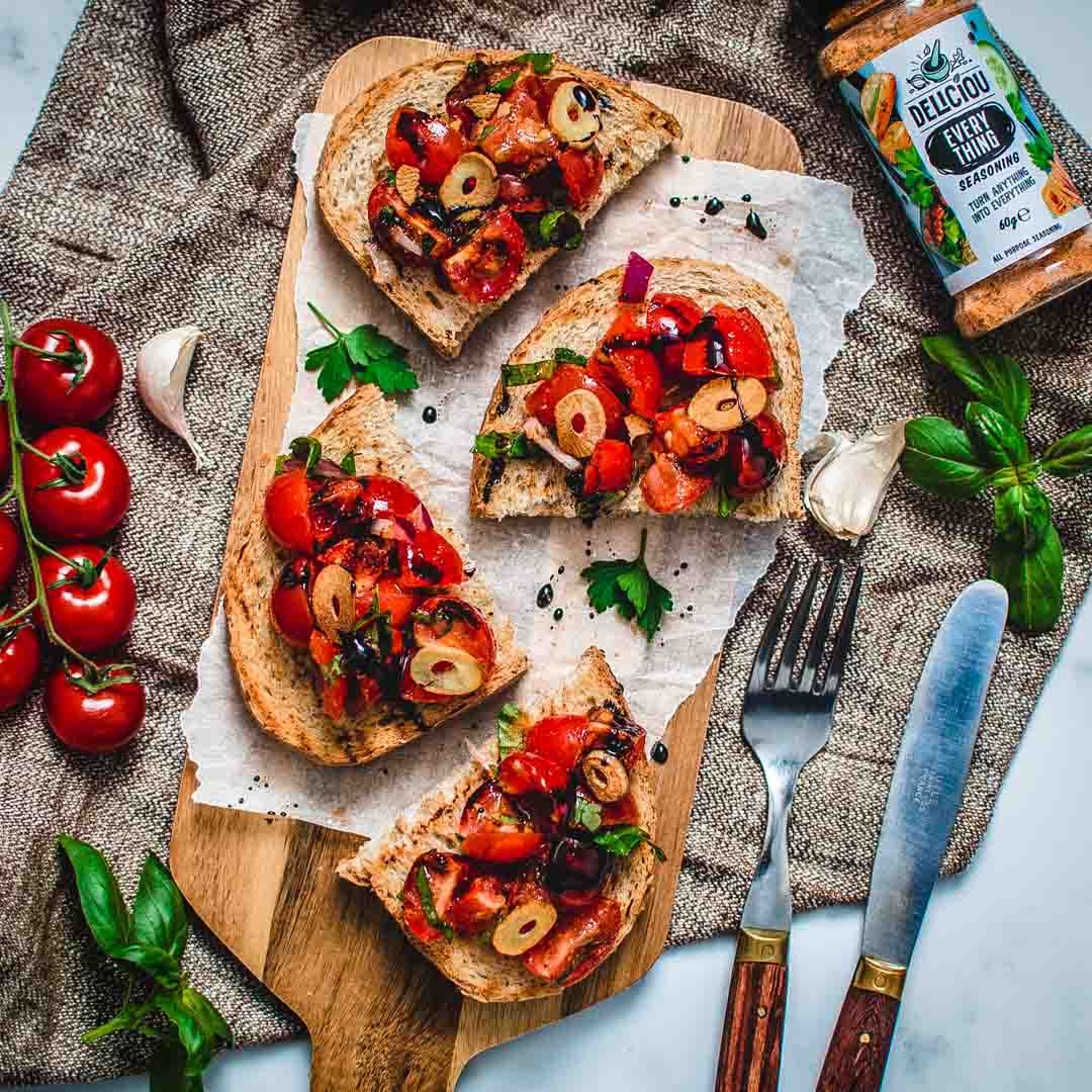 Tomato Bruschetta &ndash; Deliciou