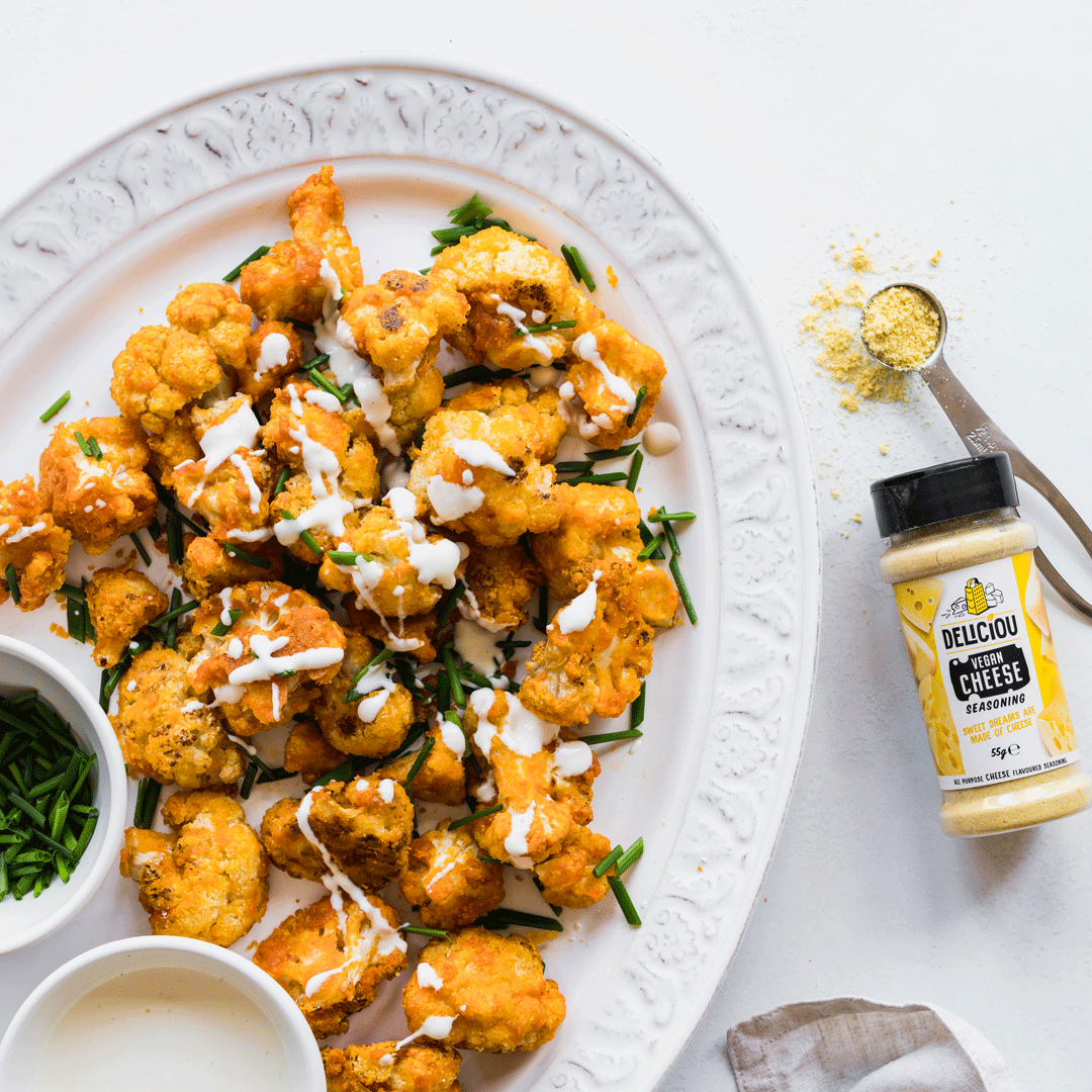 Cheesy Cauliflower Bites &ndash; Deliciou