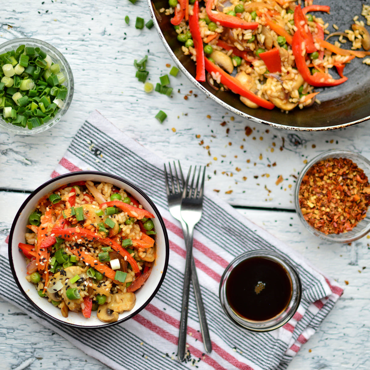 Cheesy Bacon Fried Rice &ndash; Deliciou