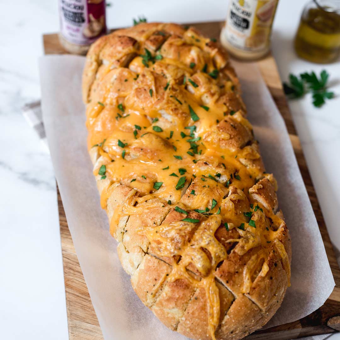 Pull-Apart Garlic Bread – Deliciou