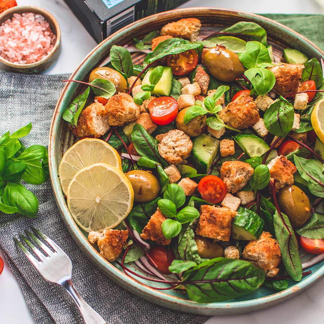 Chicken Panzanella Salad – Deliciou