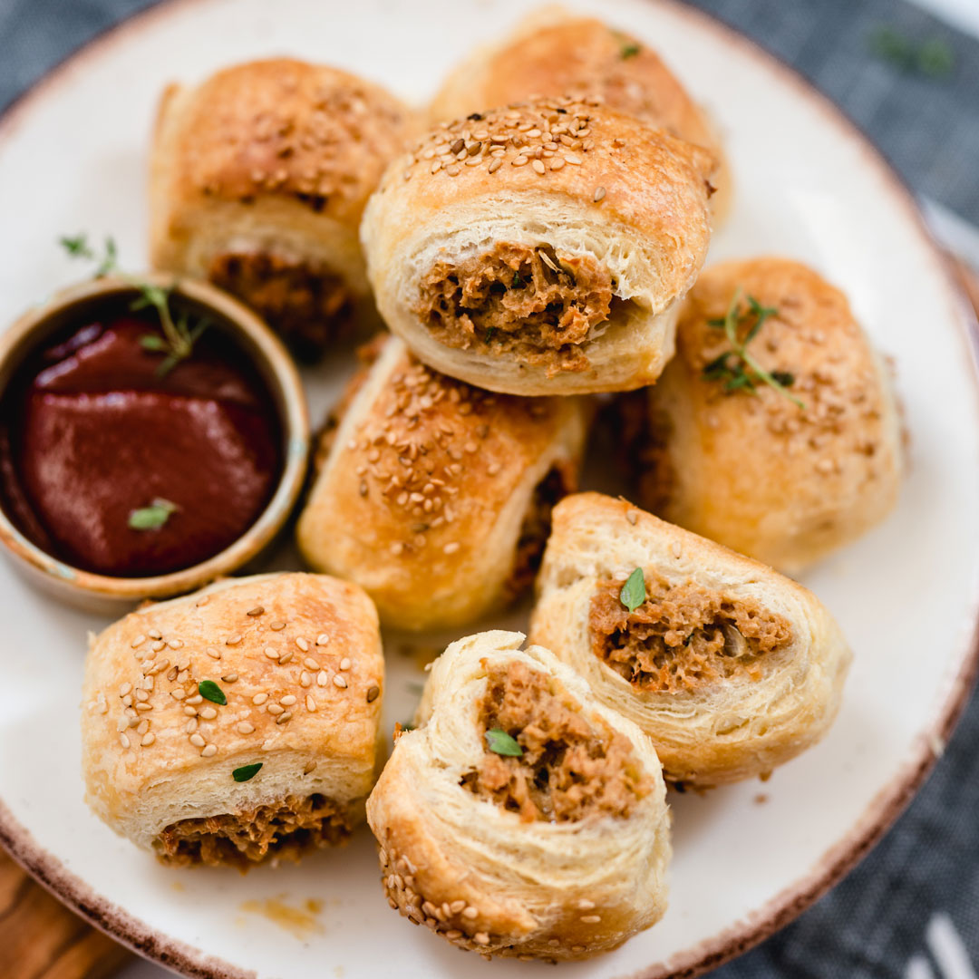 Pork Sausage Rolls – Deliciou