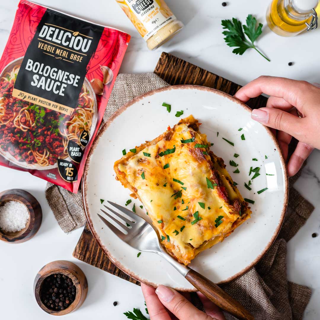 Quick Vegan Lasagne